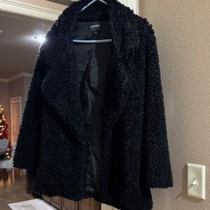 Audrey 3 Plus 1 Women's Black Teddy Jacket
